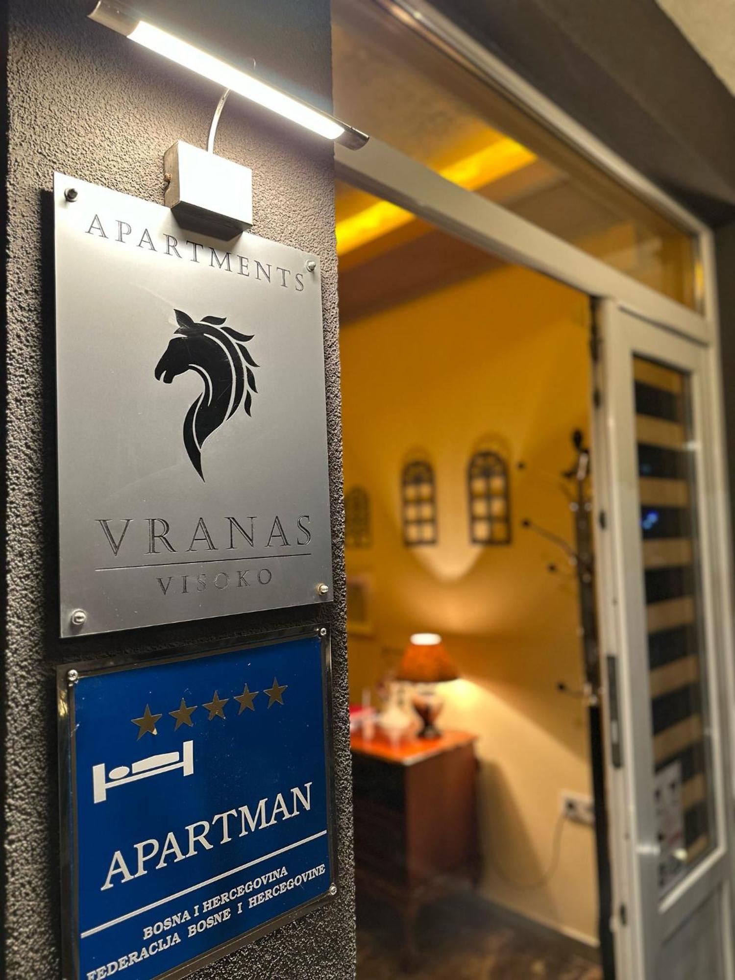 Apartments Vranas Visoko Kültér fotó